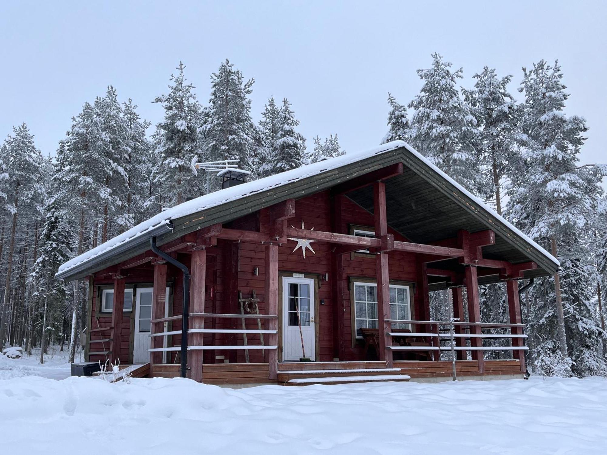 Kenttaeniemi Cottages Sonka ภายนอก รูปภาพ